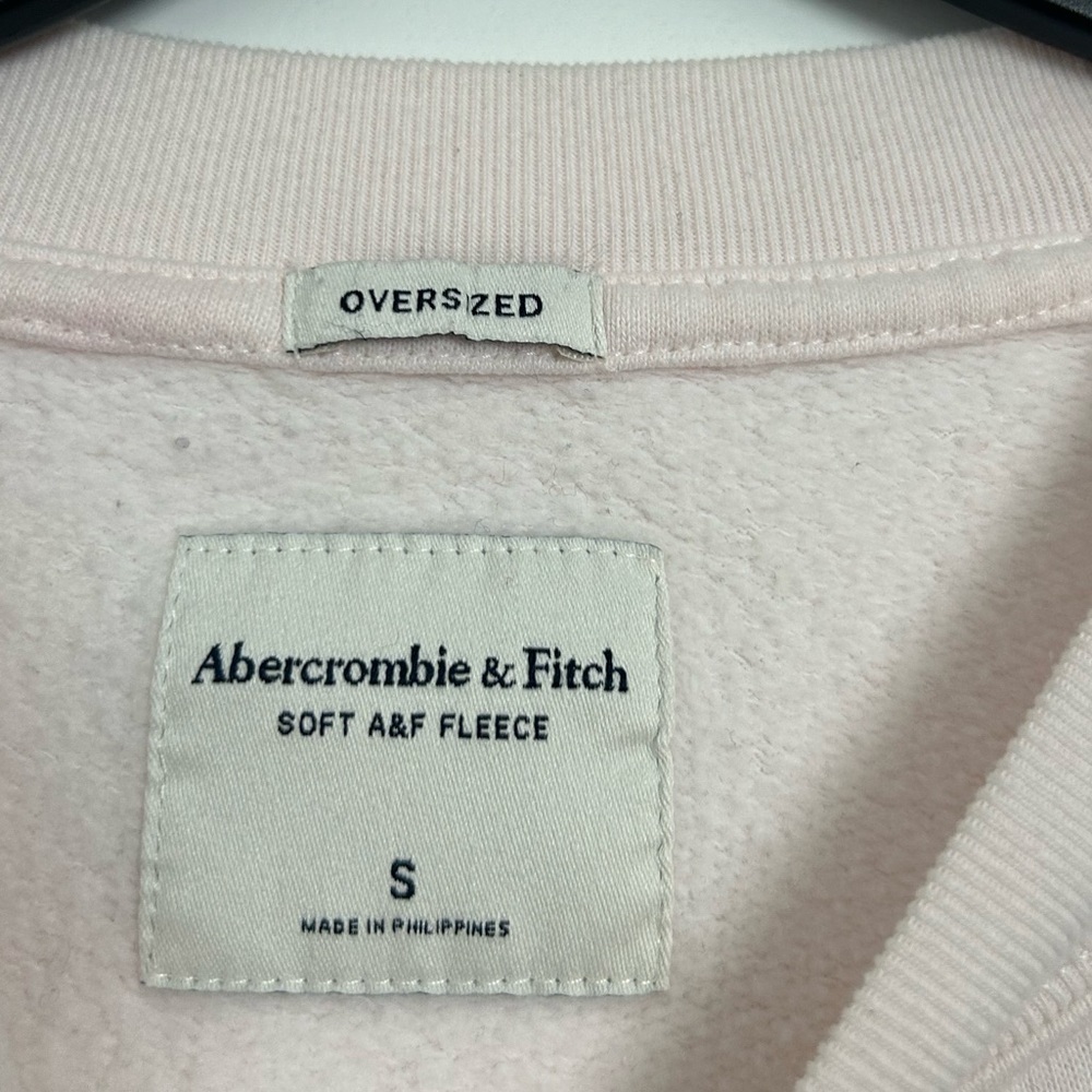 Abercrombie & Fitch Oversized A&F Crewneck Fleece… - image 5